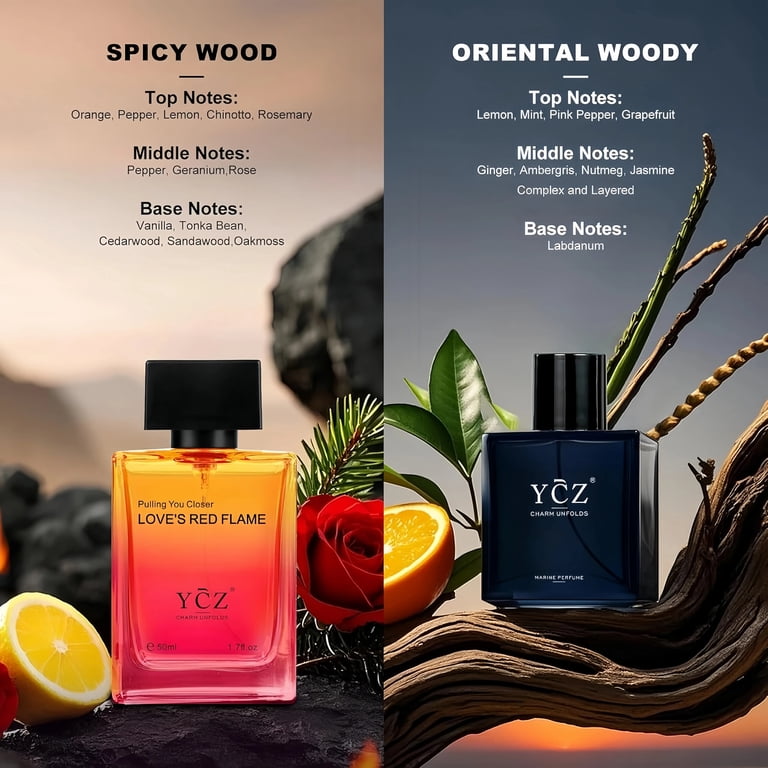 Ycz MEN'S Luxury Scent Collection: LOVE'S RED FLAME Perfume