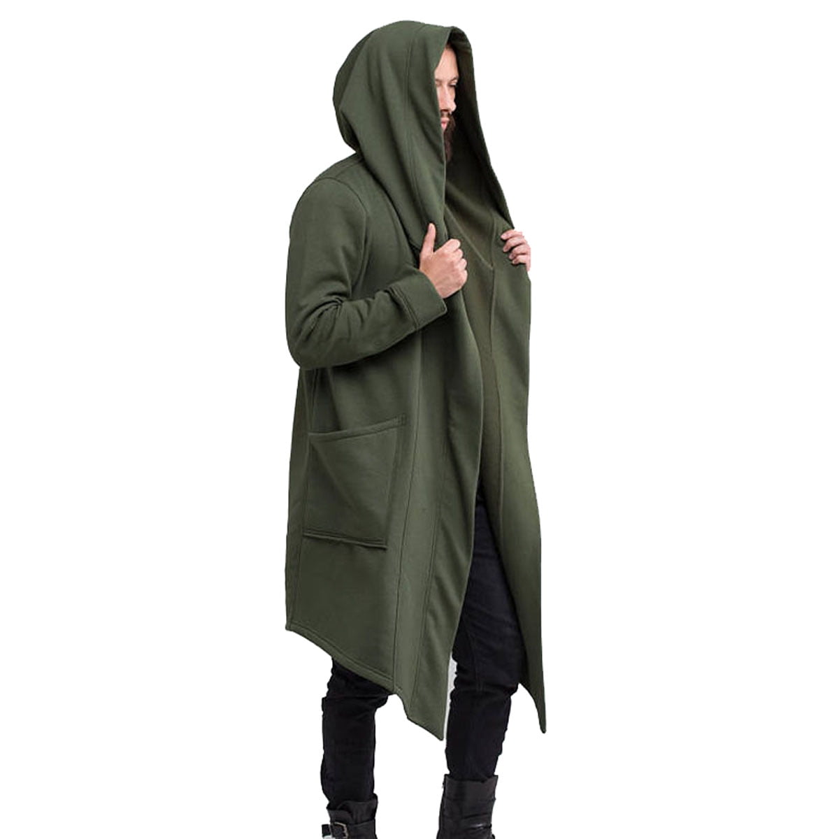 irregular cardigan mens