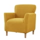 thumbnail image 1 of Xiao Hua Funda de sillón moderna con acento jacquard, protector de muebles para sala de estar, color amarillo, 1 of 5