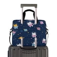 thumbnail image 2 of 16" Laptop Briefcase for Work Travel Laptop Shoulder Bag Carrying Handbag Laptop Case Cats in Space Suits, 2 of 8