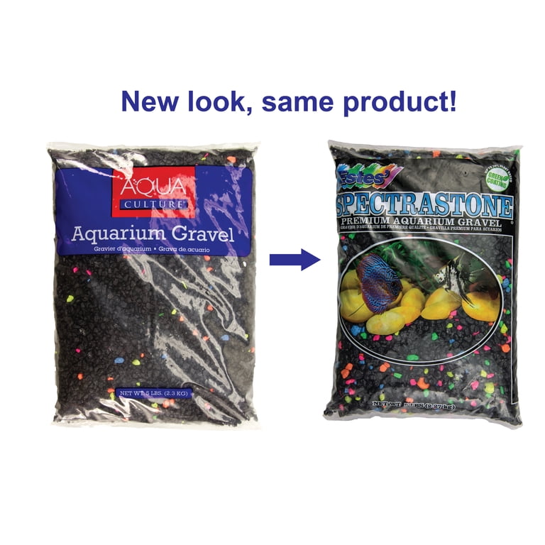 Spectrastone Black Lagoon Aquarium Gravel, 5 Lbs photo 5
