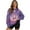 Purple-Capybara Star, variant on HELLHERO Mushroom Leaf Print Sweatshirt for Women Long Sleeve Oversized Pullover Clothes Comfy Crew Neck Sweatshirt with Pocket Size L