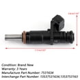 thumbnail image 3 of 1x Fuel Injectors For 06-12 BMW 128i 328i X3 X5 Z4 525i 2.0/2.5/3.0L 13537531634, 3 of 8