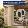 thumbnail image 4 of 12 Pcs Curtain Weights, Waterproof Magnetic Curtain Weights, Weighted Magnets for, Shower Curtain, Garden Flag, Tablecloth, 4 of 11