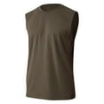 thumbnail image 4 of HaoXianJian Men's Tank Top Sleeveless Shirts Workout Tank Top Casual Running Gym Muscle T Shirts Crew- Neck Going Out Tops Mens Undershirts M-2X, 4 of 9