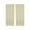 Beige, variant on Beige Solid Color Double String Polyester Curtain Sheers Semi Sheer Curtains Rod Pocket Style Semi Sheer Curtains 213X132Cm 83.9X52.0 Inches For Living Room Balcony Color Beige