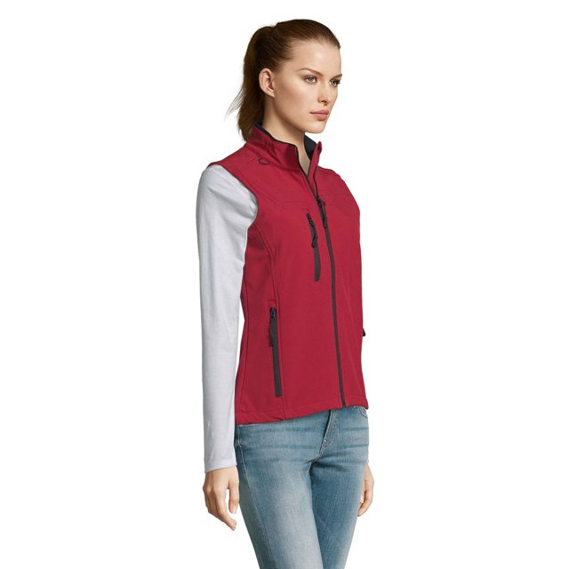 SOLS Womens Rallye Soft Shell Bodywarmer Jacket