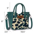 thumbnail image 4 of Wrangler Small Crossbody Bags for Women Designer Top-Handle Crossbody Handbag, Turquoise, 4 of 6