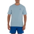 thumbnail image 2 of Guy Harvey Men's Water Shield Short Sleeve Blue T-Shirt, 2 of 3