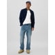 thumbnail image 3 of Camiseta GAP de algodón blanco con cuello en V y ajuste regular XS, 3 of 4