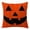 B, variant on HaiSphere Halloween Spooky Black Cat Face Decorative Throw Pillow Cover, Vintage Black Wood Grain Linen Textured Pillow Case for Halloween Home, Couch, Porch and Party Holiday Decoration,B
