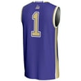 thumbnail image 3 of Men's GameDay Greats #1  Purple James Madison Dukes  Lightweight Basketball Jersey, 3 of 4