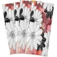 thumbnail image 2 of Coolnut Soft Absorbent Reusable Kitchen Towels, Set of 4|28x18 in, Colorful Flowers Dining Kitchen Living Room Tea Towels Dish Towels Decorative Towels Washcloth Gift, 2 of 7