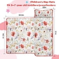 thumbnail image 5 of Pioneer Flower Floral Print Pattern Toddler Nap Mats for Kids Preschool,Sleeping Mat Bag or Kids,Toddler Sleeping Bag,Toddler Nap Mat or Daycare, 5 of 6