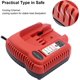 thumbnail image 4 of Batería Deslizante Rápida de Múltiples Voltios Charger Compatible con Black*and*Decker 18V 24V 14.4V 12V 9.6V HPB18 HPB24 HPB14 HPB12 HPB96 244760-00, Reemplazo para Black*and*Decker Charger BDFC240, 4 of 9
