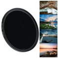 thumbnail image 4 of Neutral Density 1000 Filter, Camera Lense ND Filter Dustproof  for Compatible with 52mm 58mm 67mm Lens for Ain More  To Control the Aperture and Shutter 67mm, 4 of 7