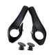 thumbnail image 5 of 2 Piezas Extremos de Manillar de Bicicleta Empuñadura de Mano Piezas de Reparación Ergonómicas Extremos de Manillar de Bicicleta de Repuesto Extremos Negro, 5 of 8