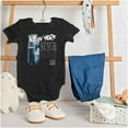 thumbnail image 3 of New York Empire State Lightning Romper Boys or Girls Infant Baby Brisco Brands NB, 3 of 6
