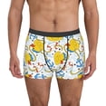 thumbnail image 1 of Balery Ducks and Anchors Calzoncillos bóxer para hombre, ropa interior de algodón suave y transpirable con cinturilla de nailon-Small, 1 of 5