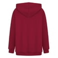thumbnail image 5 of Aloohaidyvio Hoodies,Womens Oversized Long Sleeve Sweatshirts Casual Pullover Shirts Tops, 5 of 5