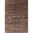 thumbnail image 1 of Ahgly Company Machine Washable Indoor Rectangle Industrial Modern Dark Almond Brown Area Rugs, 2' x 3', 1 of 7