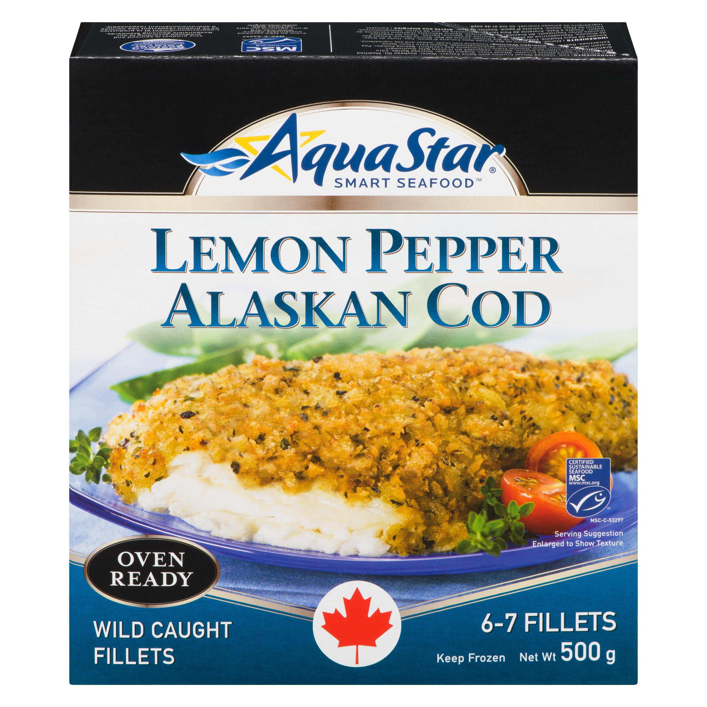 Lemon Pepper Oven Ready Alaskan Cod