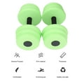 thumbnail image 3 of Floating Dumbbell, Lightweight Aquatic Exercise Dumbbell  for Water Yoga Green,Blue, 3 of 8