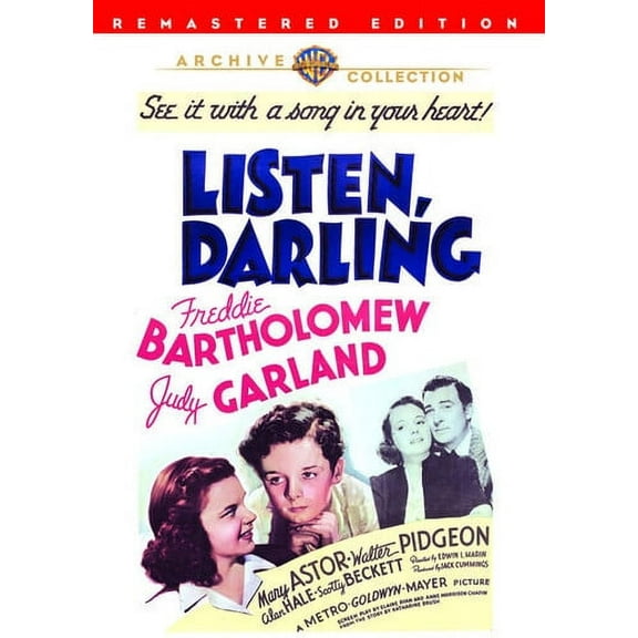 Listen, Darling (DVD), Warner Archives, Comedy