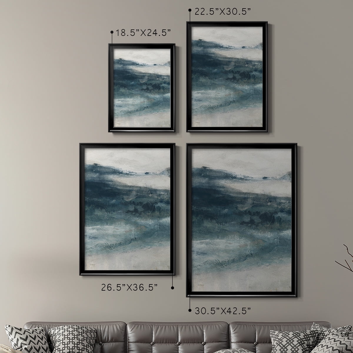 Private Inlet I Premium Framed Print - Ready to Hang