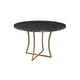 thumbnail image 2 of Comedor Soria 4 Sillas Negro Redondo Tubular y Cubierta de Formica, 2 of 5