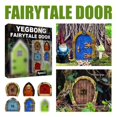 thumbnail image 5 of Juego De 6 Minipuertas De Jardín De Hadas, Kit De Artesanía De Puerta De Hadas De Madera, Puerta De Cuento De Hadas, Decoración En Miniatura Para Niños, Regalo, Decoración De ANGGREK  Descripción de la referencia, 5 of 5