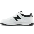 thumbnail image 2 of New Balance BB480LBK Sneaker Men's 5 Black White Leather Lifestyle Shoes ZOGG122, 2 of 5