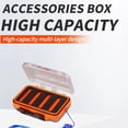 thumbnail image 4 of Double-Sided Fishing Lure Tackle Box, Clear Plastic Organizer for Hooks, Baits & Accessories, Waterproof Fly Fishing Storage Case, Small & Large Sizes Available, 4 of 8