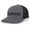 Charcoal/Black, variant on Tamarack Trees Forest Pine Woods Men's Embroidered Mesh Back Trucker Hat, Black/Charcoal