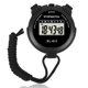 thumbnail image 1 of Waterproof Electronic Stopwatch, Multifunction Sports Stopwatch, Digital Watch Abs Outdoor With Lanyard (black), 1 of 5