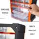 thumbnail image 3 of Leadloong 12 rejillas tipo cajonera caja de piezas caja de almacenamiento accesorios caja de tornillos piezas gabinete tipo cajonera clasificación de componentes, 3 of 3