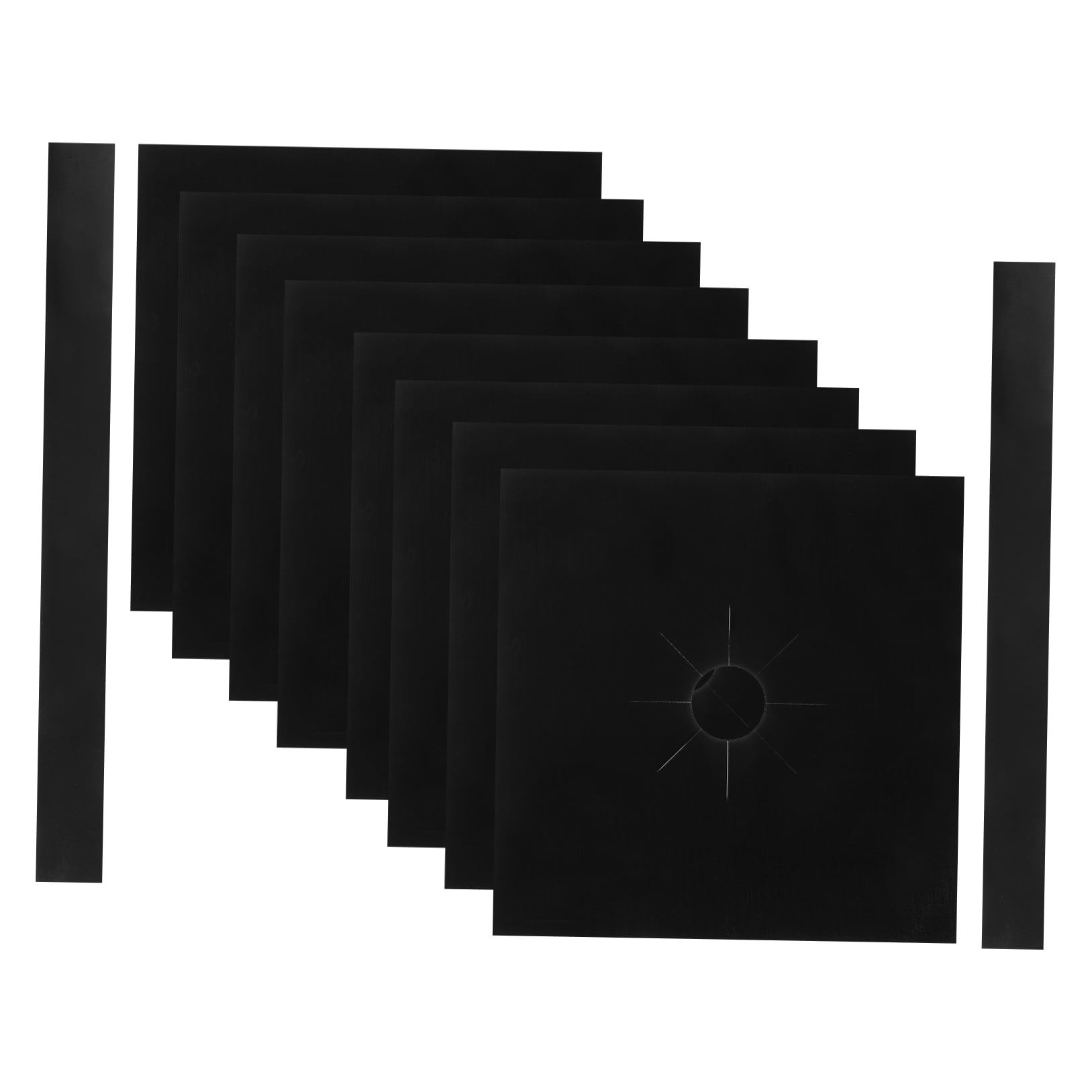 KAKOWELY 8 Pads Silicone Stove Top Covers for Induction Cookers 11.8x11.8in