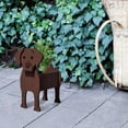 thumbnail image 3 of Jardinera para perros para suculentas - maceta de PVC con agujeros de drenaje para decoración de jardines tanto en interiores como en exteriores, 3 of 3