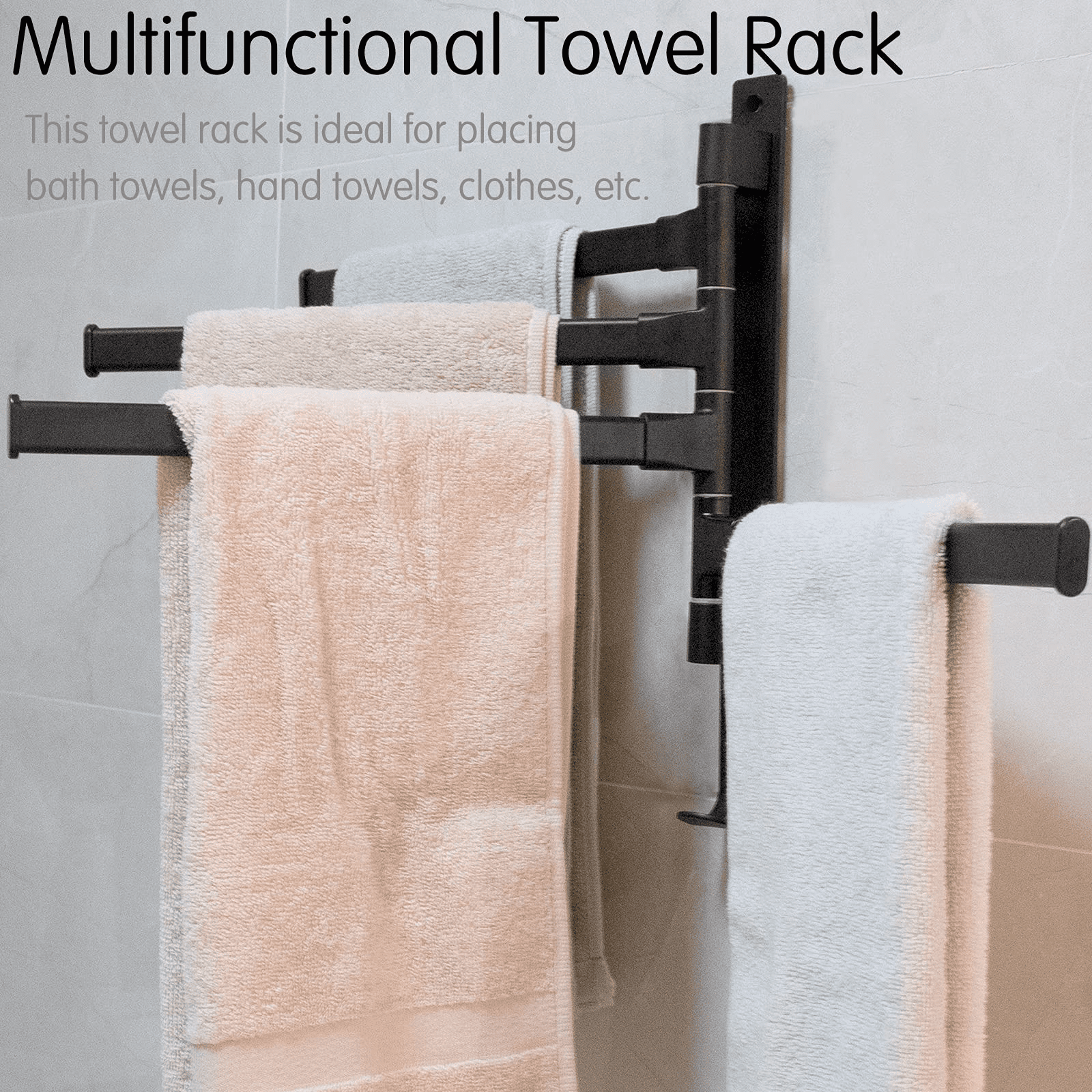 Swinging Towel Rack for Wet Towels – StoneWon Designs