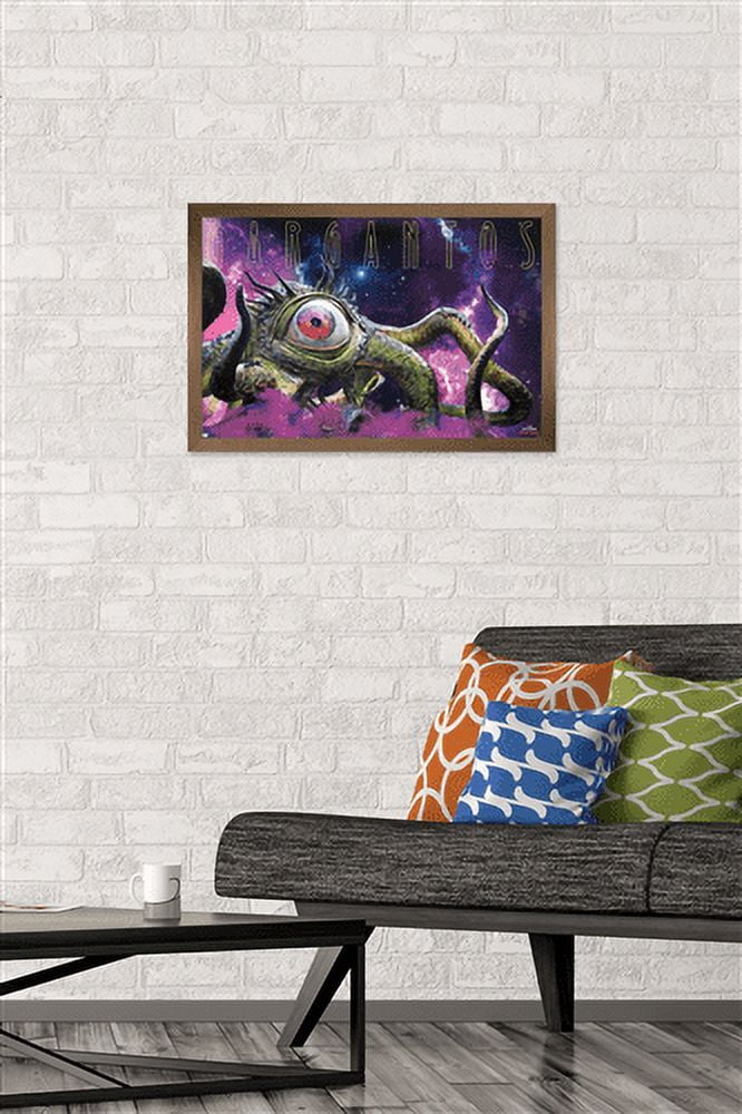 Marvel Doctor Strange in the Multiverse of Madness - Gargantos Wall Poster, 14.725" x 22.375", Framed