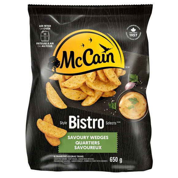McCain® Bistro Selects™ Savoury Wedges, 650g