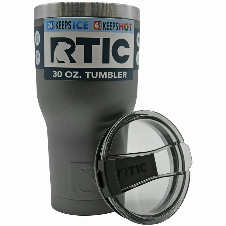 RTIC 30 oz. Vacuum Insulated Stainless Steel Tumbler - Matte Graphite