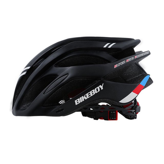 Bicicleta Bikeboy Ciclismo Casco Ajustable Hombres Mujeres Sport Bike Safety Cap (Negro)