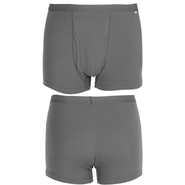 LLC Cotton Breathable Washable Reusable Incontinence Underwear for Men L 