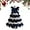 Navy Blue, variant on DIY Crochet Christmas Tree Kit – Handmade Holiday Decoration Set, Beginner Christmas Kit, Tree Bow Pearl Embellishment, Christmas Party Crochet Decorations,Starter kit