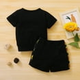 thumbnail image 6 of Dooleck Sunflower Outfit Baby Girl Short Sleeve Shirt Top Pant Infant Summer Clothes, 6 of 8