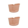 thumbnail image 2 of Advancent ¡Novedad de 2020! Estante para fregadero de 1 pieza, cesta de plástico, estante de almacenamiento, desagüe reutilizable, suministro No.01 2Conjunto, 2 of 6