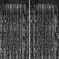 thumbnail image 1 of 2 Pack Foil Curtain Backdrop Tinsel Foil Fringe Curtains for Birthday Wedding Engagement Christmas Holiday Celebration Party, 1 of 1