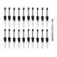 thumbnail image 1 of Juego de 4/20 piezas con base de goma flexible para carrocería y pasadores de clip para coche RC 20pcs, 1 of 9