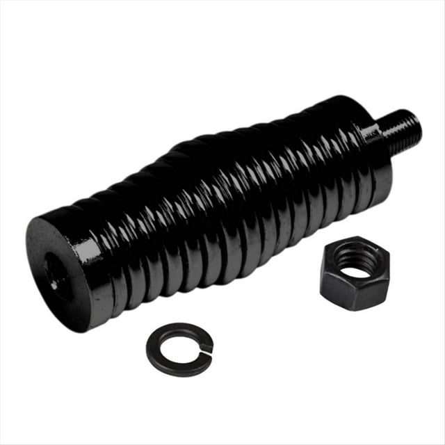Antenna Spring Mount Flag Light Spring 1/2 Inch Spring Mount CB Antenna Spring Base for Trucks Car RZR UTV ATV Can Am,1 * Antenna Spring Mount 1set * Mounting accessories,Black